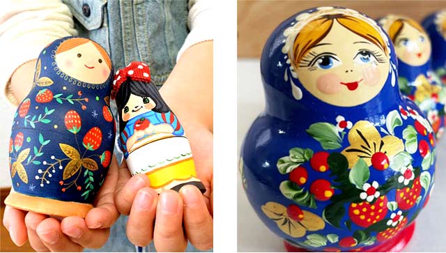 日本製とロシア製の比較