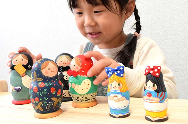 ポプリの森にマトリョーシカがやってきました