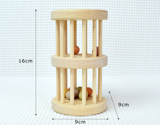 木のラトル 日本製