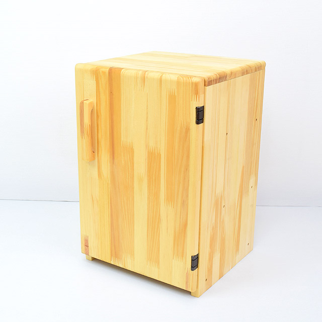 木製ままごと冷蔵庫 日本製 ハンドメイド｜木のおもちゃ ポプリの森