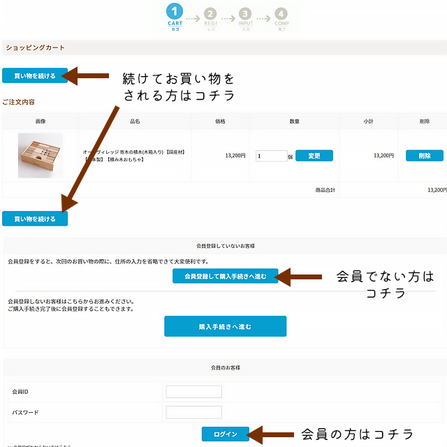 ご購入手続き