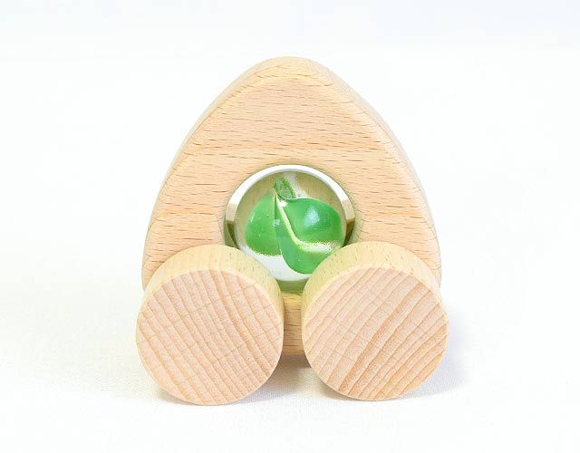 ころりんこ 緑のビー玉