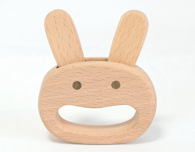 うさぎのガラガラ 木遊舎
