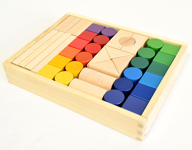 にじいろつみき 40ピース コンパクト