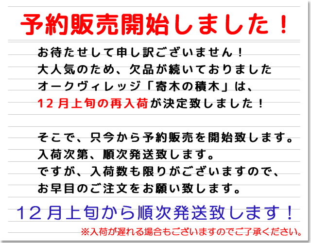 寄木の積木 予約販売