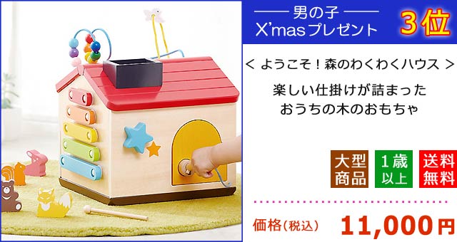 3位 男の子 クリスマスプレゼント